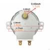 Синхронный двигатель для микроволновой печи -4A 220-240В Запчасти Аксессуары