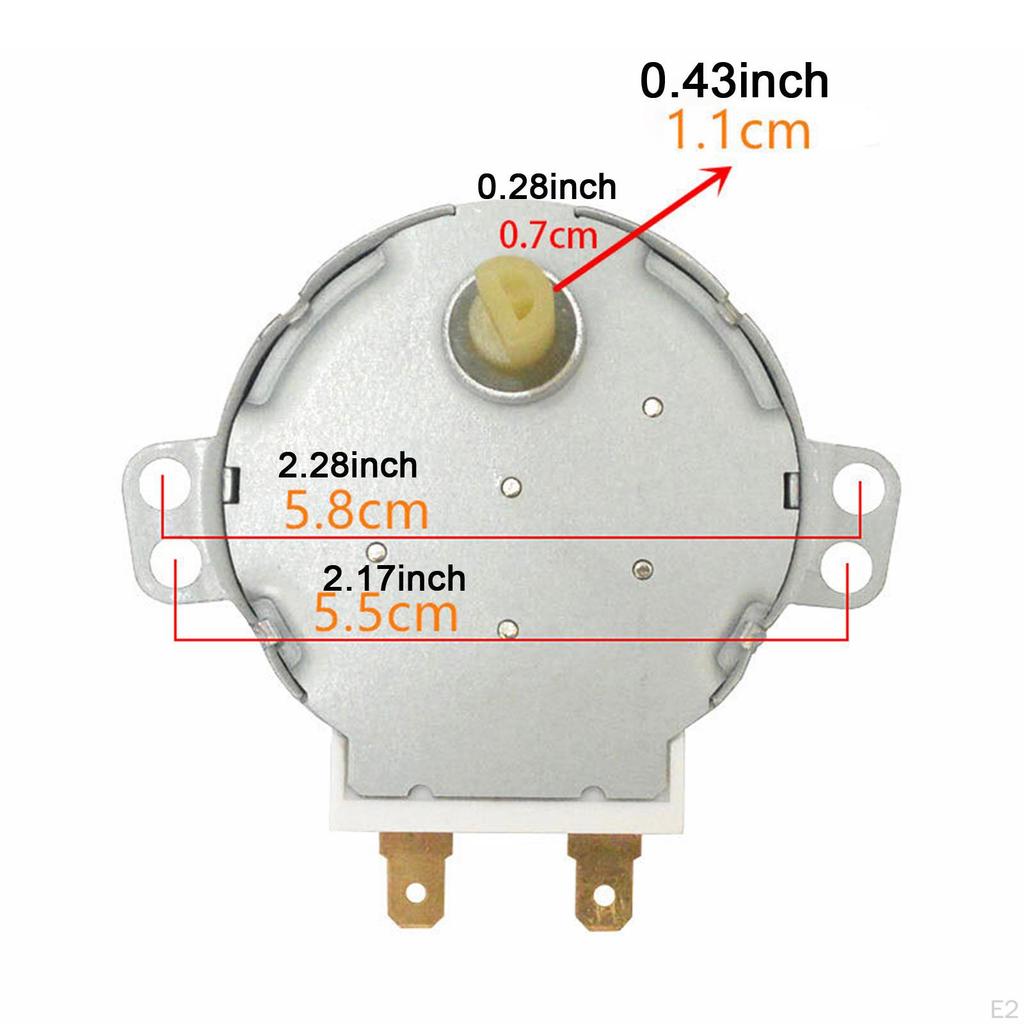 Синхронный двигатель для микроволновой печи -4A 220-240В Запчасти Аксессуары