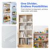 5Pcs 20/30/40cm Shelf Divider Panels Transparent Desk Gap Barrier  Convenience Store