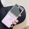 Ins Корейский Милый Прозрачный Чехол Для Samsung Z Flip 7/6/5/4/3 Шарнир Полная Защита ПК Чехол Для Motorola Razr 60 50 Ultra Razr 40Ultra