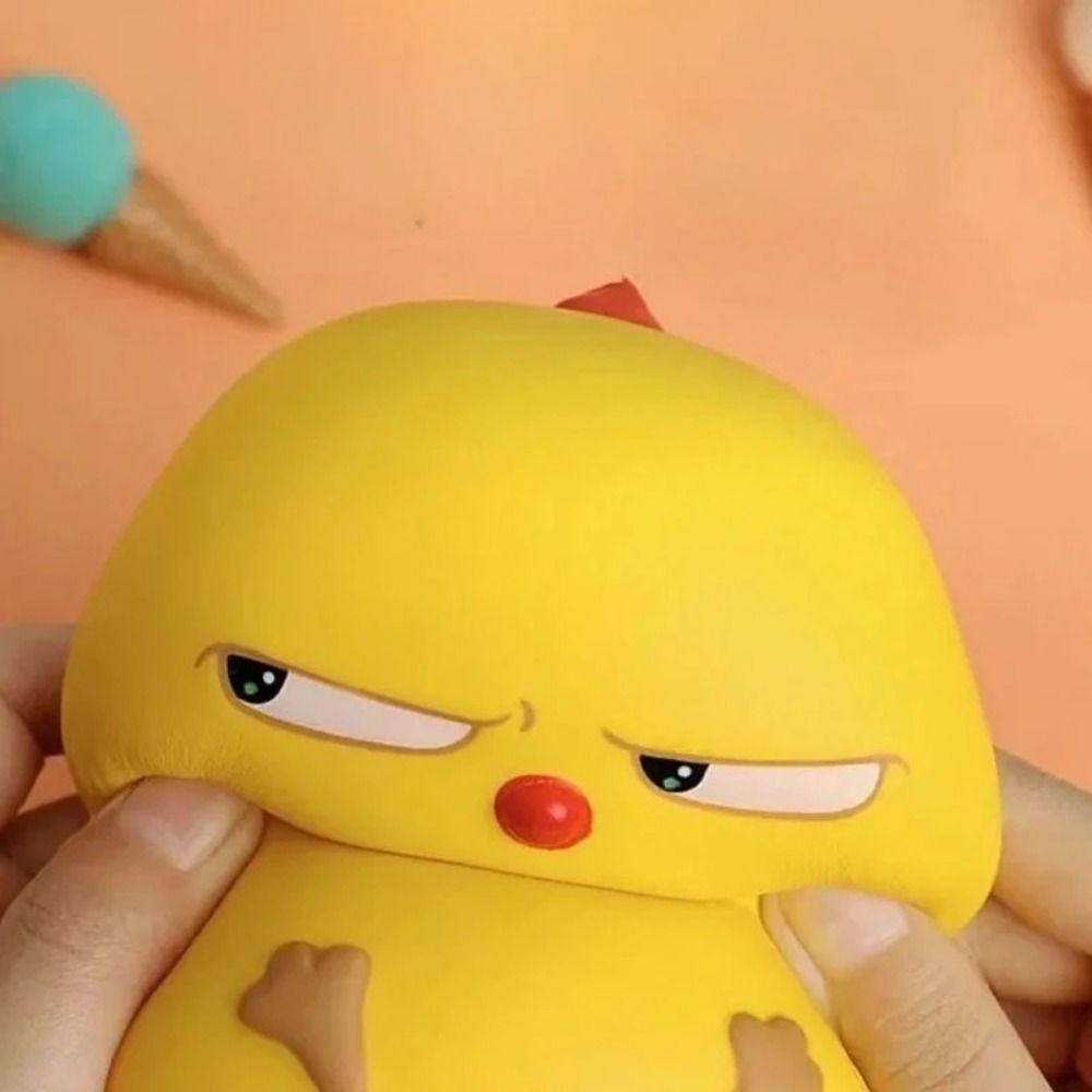 Little Yellow Chicken Chicken Squeeze Toy Sensory Pinch Compression Toy  Kids Tricky Doll
