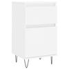 VidaXL Buffet blanc 40x35x70 cm bois d’ingénierie 831148
