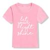 Let Your Light Shine Kid'S Unizex Christian Faith Children Christian Tee Kid'S Christian Unisex T-shirts