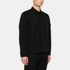STONE ISLAND SS25 Хлопок Супима Однотонный Скрытая планка с одной стороны Нагрудный карман Логотип Рубашка-куртка с длинным рукавом Мужские куртки K1S151200033S0010-V0029