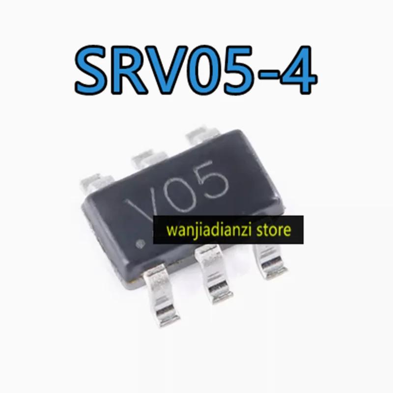 10 шт. SRV05-4 SRV05-4.TCT V05 однонаправленный TVS/ESD-диод SOT23-6 Диод защиты от статического электричества, ИС защиты от электростатического разряда