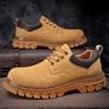 Martin Shoes Мужские ботинки из ревеня в стиле ретро с низкими берцами и одинарные ботинки