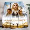 1PC The Lord of the Rings blanket, all-season lightweight home office outdoor nap multifunctional blanket, Christmas gifts