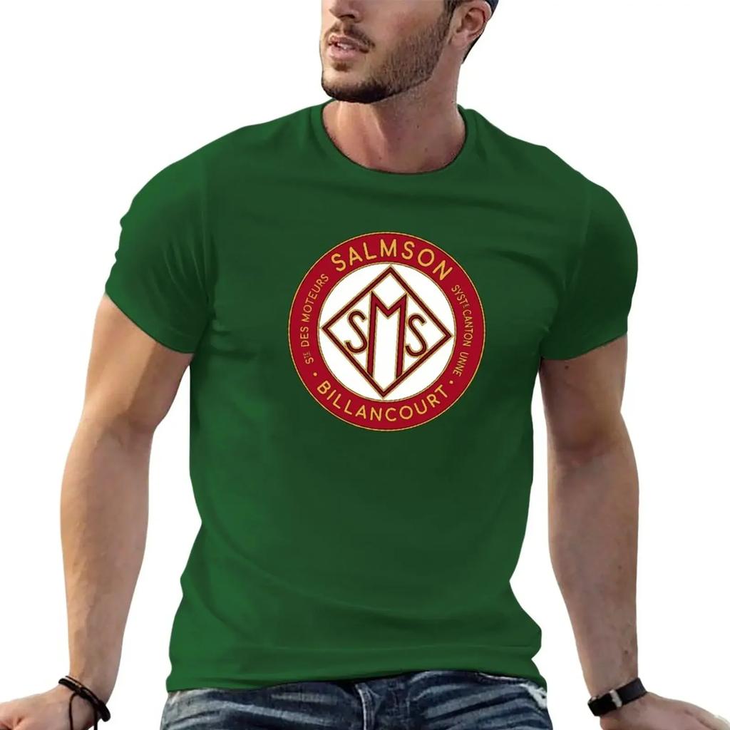 clothing  harajuku Salmson [- Old Car Manufacturer -] T-Shirt Anime t-shirt tops graphic t-shirts anime