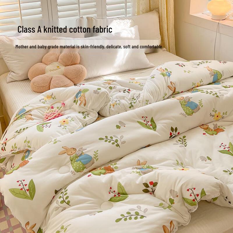 LISMA Love Bear Knitted Soybean Fiber Winter Quilt