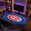 Коврик для мыши с узором Chicago Cubs Анти?Нескользящий резиновый коврик для стола для игр, работы, украшение рабочего стола