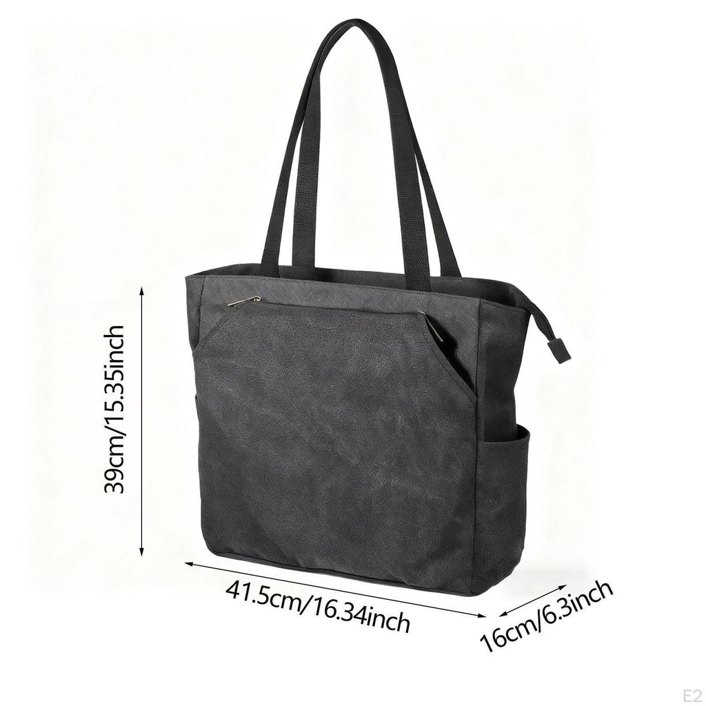 Tennis Racket Bag Water Resistant Multifunctional Shoulder for Pickleball