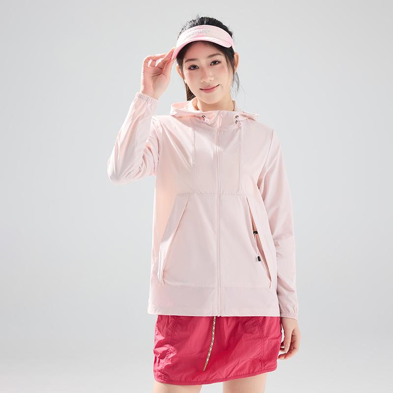 New sunscreen clothes, women's waist skin clothes, UV protection, cycling, running sports sunscreen clothes, men's