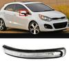 Универсальные светодиодные указатели поворота для KIA Rio 2012-2016 годов, обе стороны, индикатор на зеркале заднего вида, мигалка, автомобильные аксессуары