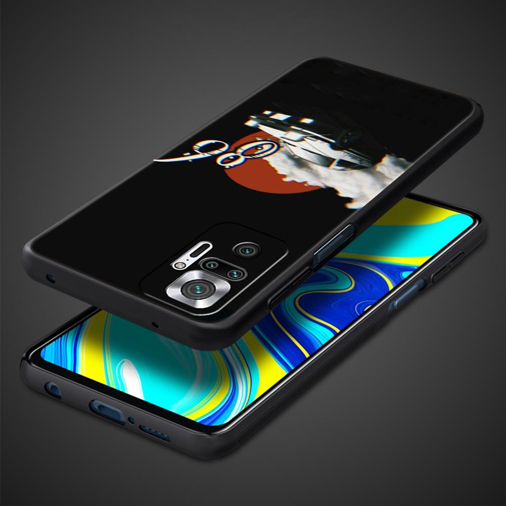 Чехол для телефона Initial D для Redmi 14C 10C Note 15 14 13 12 10 11 K40 Pro Plus 5G Мягкий ТПУ Ударопрочный Корпус Fundas Capas
