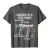 Anatomy Of A Pew Pewer Ammo Gun Funny Gun Lover Meme T-Shirt Casual Cotton Men Tees 3D Style New Design T Shirt