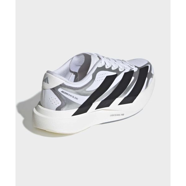 adidas Женские кроссовки Adizero Evo SL EXO Cloud White Core Black Iron Metallic KI4782