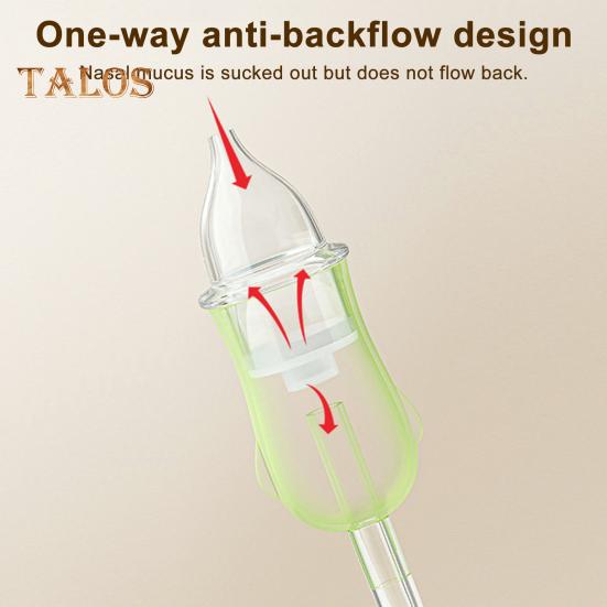 Детский назальный аспиратор, очиститель носа, компактный дизайн, портативный, удобный в использовании аспирационный насос, ручной назальный аспиратор для ребенка
