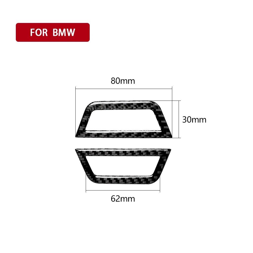2 шт. углеродное волокно для BMW 3 серии E46 1998-2005 гг., лампа для чтения на крыше автомобиля, декоративная лампа, наклейки для салона автомобиля, аксессуары для салона автомобиля
