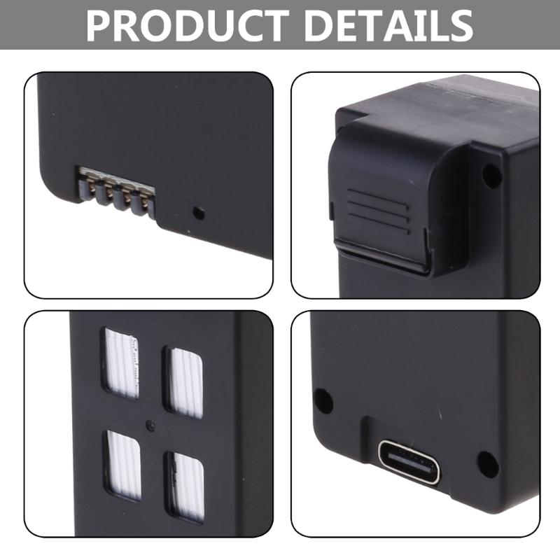 Remote Control Drones Battery 7.4V 1600mah Remote Control Drones Lithium Battery Replacement Battery Drones Accessories