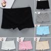 Боксеры для девочек-подростков, хлопковые трусики для молодых, дышащие удобные трусы для девочек-подростков