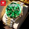 Watch Men's Quartz Watch Waterproof Luminous Calendar Display Men's Business Watch