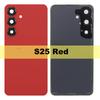 Для Samsung Galaxy S25 S25 plus S931B S931B/DS S936 S936U Задняя крышка Ремонтные части Дверца с линзой Заднее стекло Крышка аккумулятора
