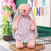 Пасхальный кролик плюшевая игрушка животное очаровательная кукла кролик пасхальный кролик сувенир весенний праздничный настольный орнамент пасхальные подарки для детей