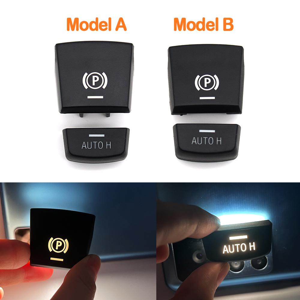 Electronic Handbrake Parking Brake Switch Auto P Button Cover For BMW 5 6 7 X3 X4 X5 X6 F Series F01 F02 F10 F12 F15 F16 F25 F26
