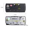 Security Tool 3 Digit Combination Lock TSA Cabinet Locker  Luggage Accessories
