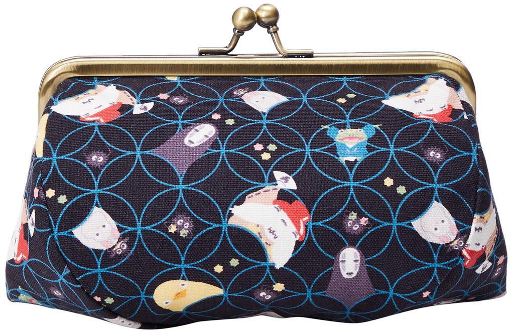 Marushin Pouch Ghibli Spirited Away Gods and Konpeito 1165042100 X X H8.4 W15.5 D10.9cm