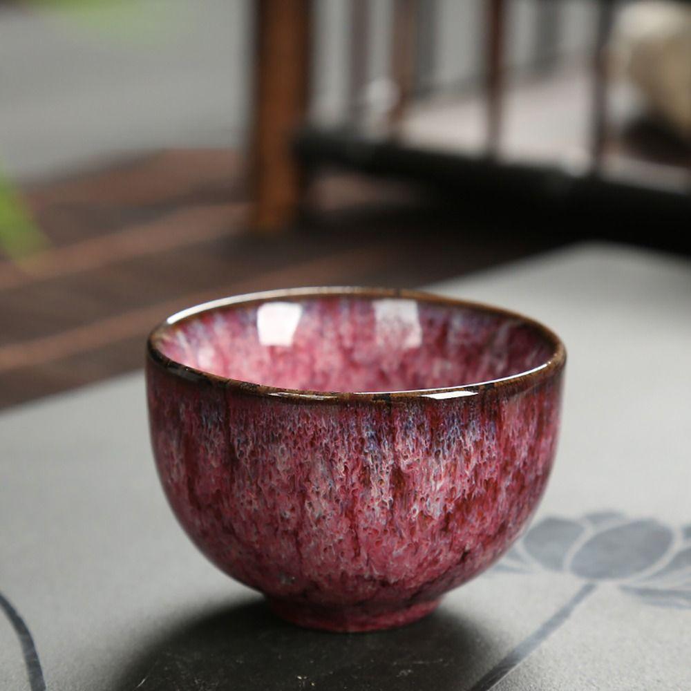 Kung Fu Ceramic Teacup Crude Pottery Tea Bowl Creative Drinkware