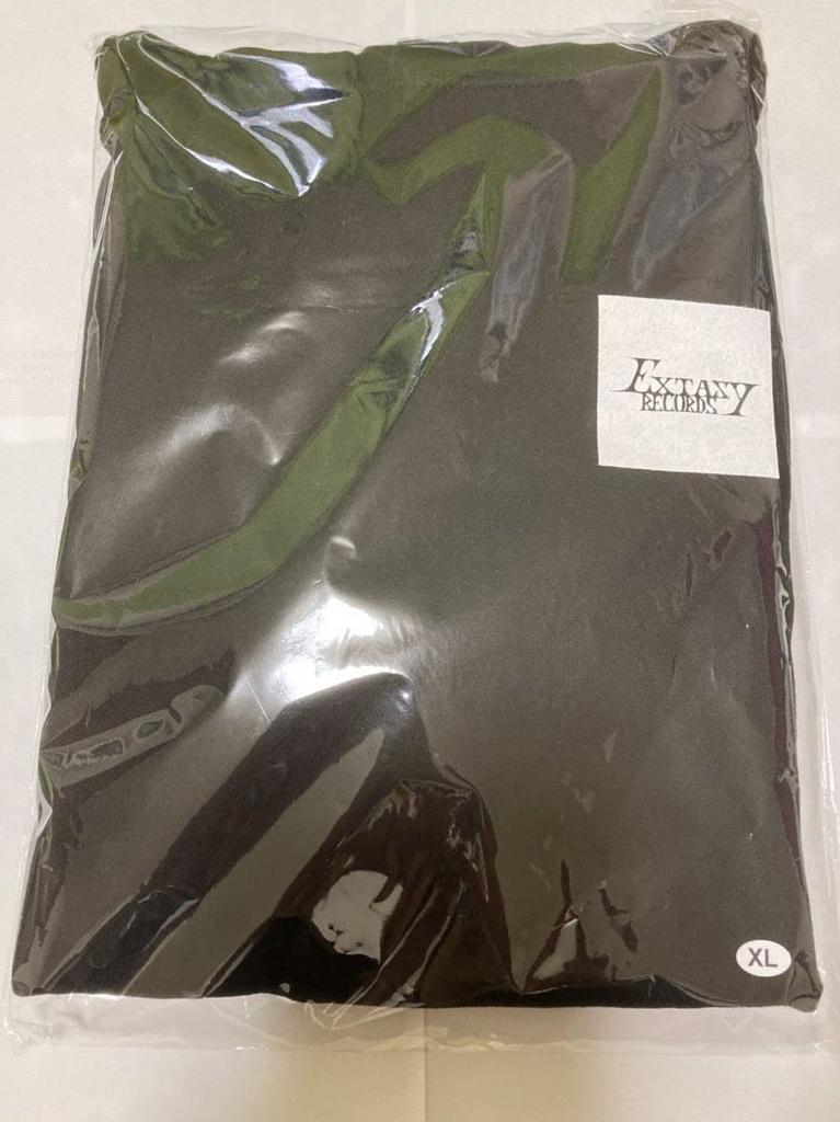 X JAPAN YOSHIKI EXTASY RECORDS "Muteki" CF Hoodie Black "XL