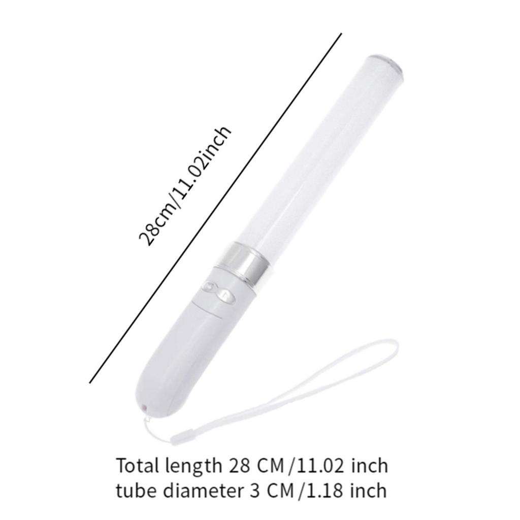 Светодиодный светящийся палочка 18 цветов Изменение Ручной фонарь для Новогодней ночи Раскрытие пола Декорация Музыкальные фестивали Свадьбы Вечеринка