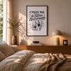 Poster J’peux pas je préfère les Éléphants J'peux pas minimaliste | Affiche Papier Photo 310 g Finition Perlée Format Taille A4