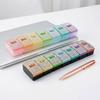 Sealed 7 Day Pill Case 7 Grids Pill Dispenser Portable Vitamin Storage Container  Travel