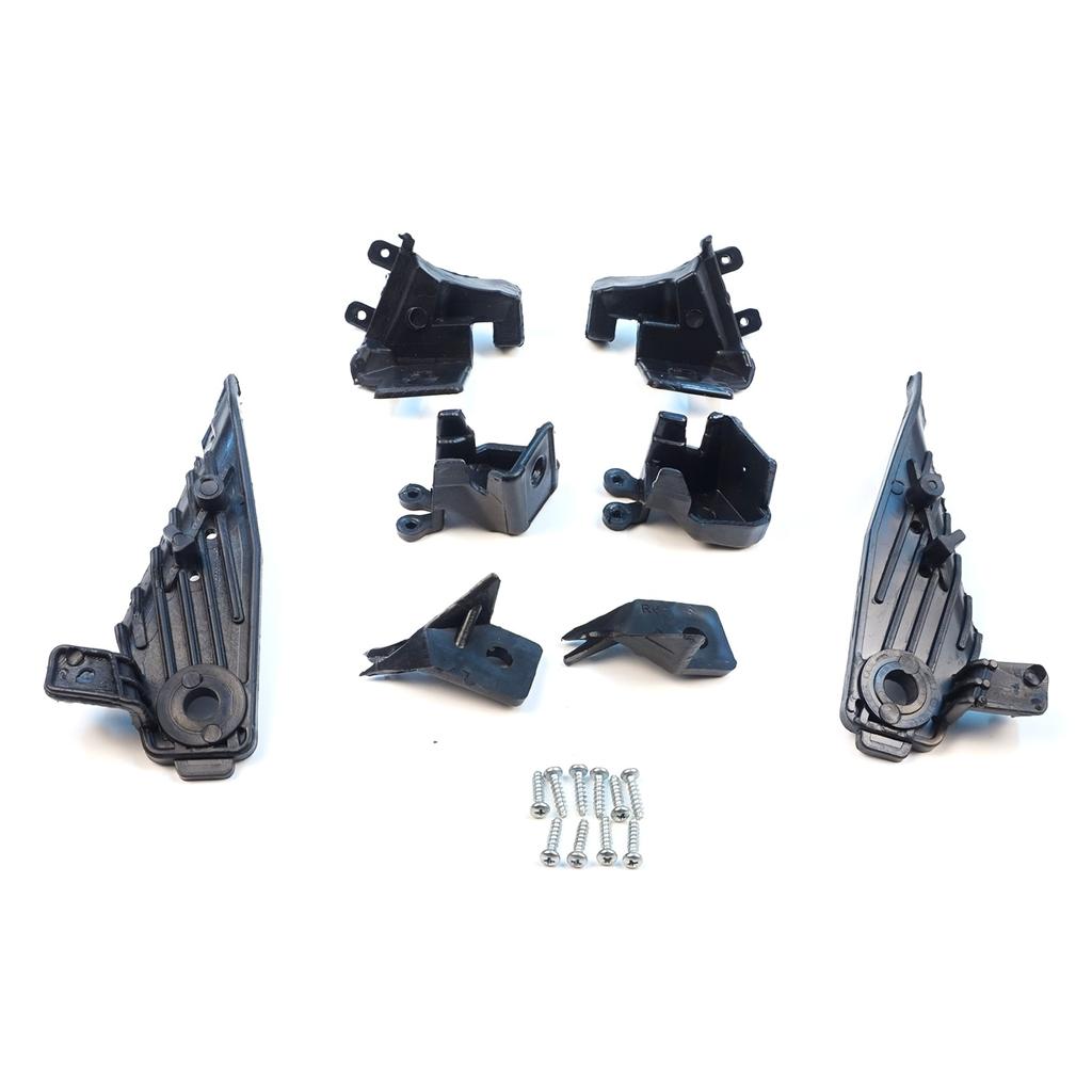 EHL546+EHL547 Headlight Holder Mount Repair Bracket Tab Set Left Right Side for Renault Megane BFB K9A B9A MK4 2016-On 260601571R 260100506R