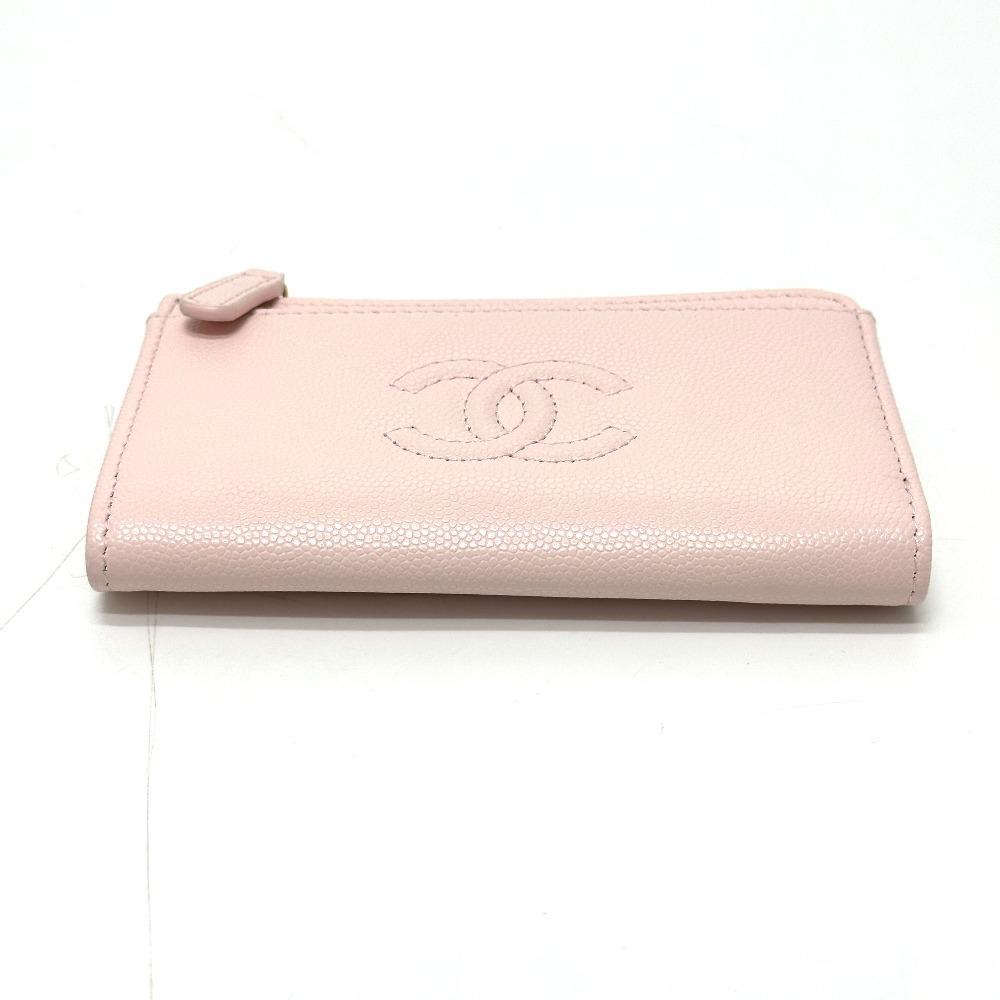 CHANEL AP4661 Cruise Collection Fragment Case Zip Card Case Unused