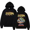 Rapper MF DOOM Hoodie Comic Vintage Style Hip Hop Graphic Hoodies Women Unisex Fashion Casual  Sweatshirt Harajuku Streetwear
