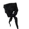 New Splicing Solid Color Light Triangle Scarf Lace Hollowed Out Pure Silk Scarf Head Scarf Fart Curtain