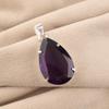Аметист Драгоценный камень 925 Стерлинговое серебро Милая подвеска 1,6" Ручная работа Женские украшения Для подарка на День святого Валентина PP-67-2