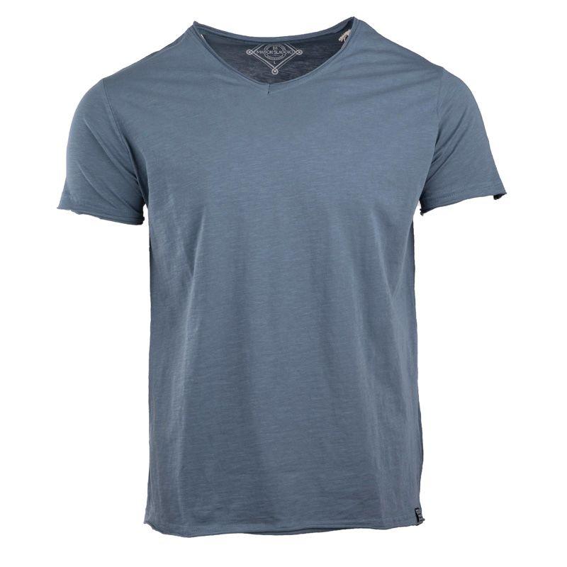 Футболка Slub с v-образным вырезом 100 % хлопок assor 24 myke-a Мужчина BLAGGIO