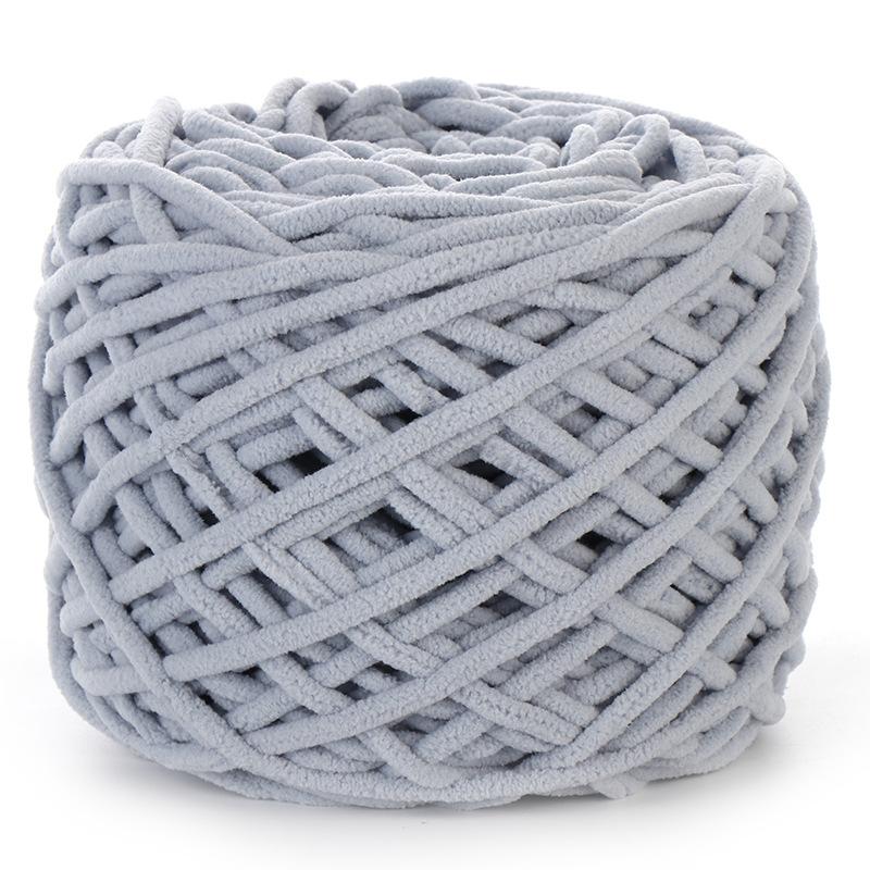 Рукоделие Вязание крючком Пряжа Однорядная нить Крючок Нитка для обуви Толстая линия Домашние тапочки Шарф Подушка Монохромный однотонный цветной клубок ниток