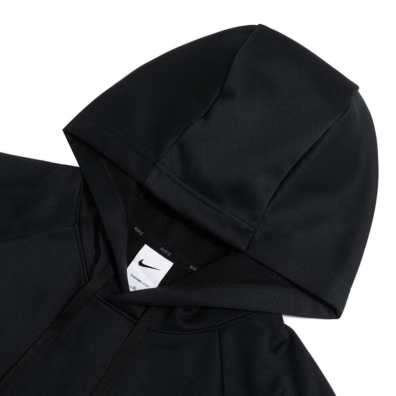 Nike FW24 Модная удобная универсальная флисовая толстовка с капюшоном Мужская толстовка черного цвета HJ3109-010