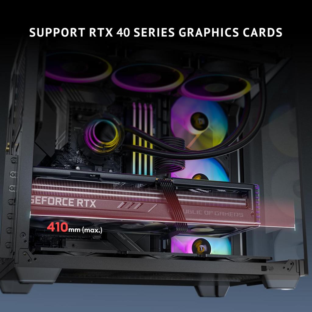 Antec PC Case Pillarless Constellation C5 ARGB Black