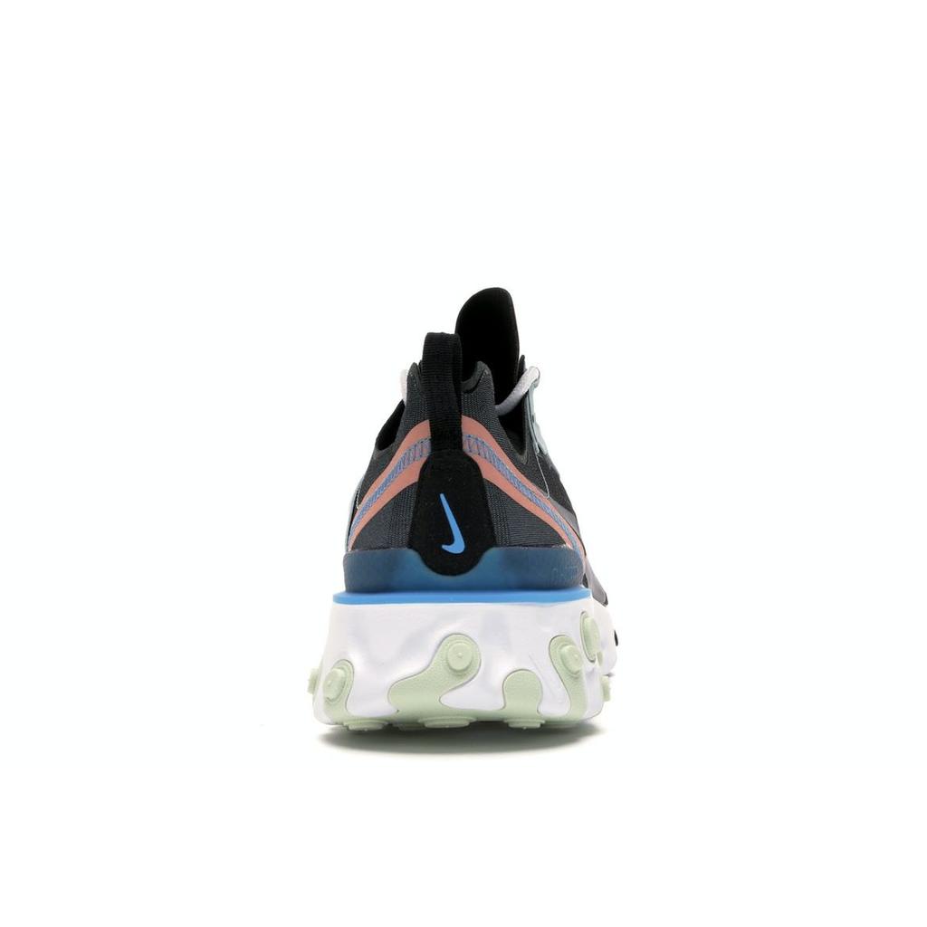 Nike React Element 55 Ocean Cube Мужские кроссовки Синий Черный-Розовый-Кварц-Синий-Hero BQ6166-300