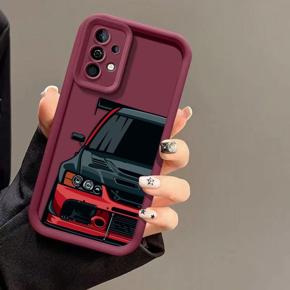 Картонный спортивный автомобиль JDM Drift Чехол для телефона для OPPO A6X A3X A5X A5 A54 A55 A57 A58 A53 A73 A74 A95 A93 A94 A98 FIND X3 X5 X8 Чехол