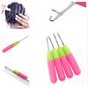 1/5/10 Pcs Latch Hook Crochet Needle Small Crochet Hooks Needle for Braid Hair Scarf Carpet Making and Other Craft