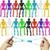 50 шт. эластичные липкие игрушки-скелеты разных цветов эластичные мягкие игрушки-черепышки для детей на вечеринку в честь счастливого Хэллоуина небольшой подарок
