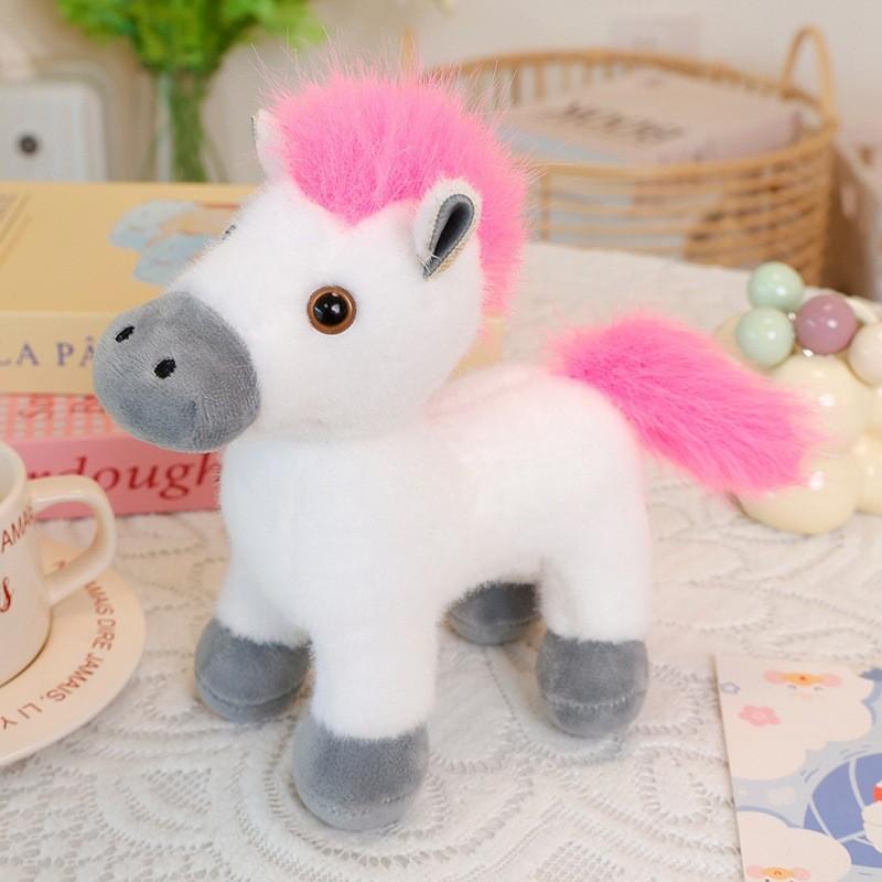 Year Of The Horse Plush Toy With Rotatable Head For Chinese New Year Gifts
