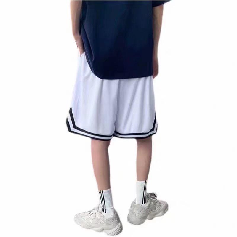 Breathable Basketball Pants Men's Summer Loose Quick-drying Sports Shorts Knee-length Large Pants Five-point Pants